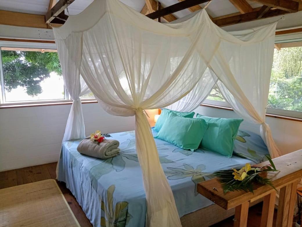 Huahine Manta Lodge Avec 4X4 Optionnel Haapu Buitenkant foto